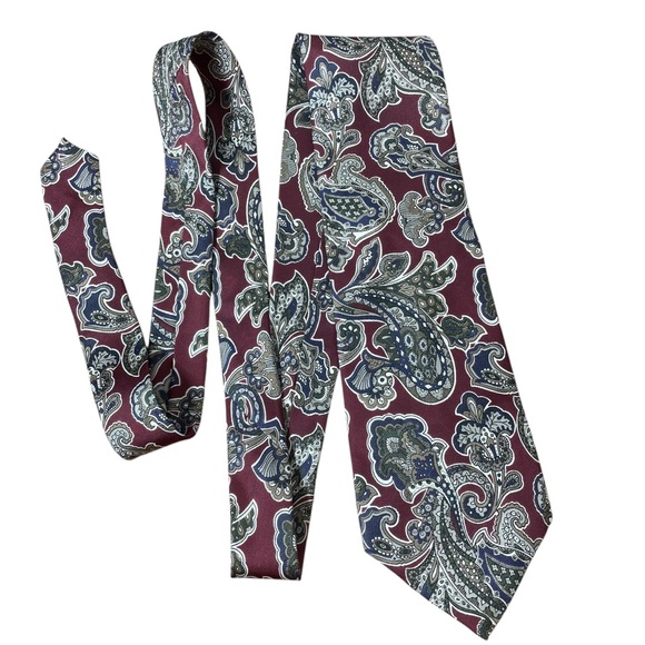 Christian Dior Paisley‎ Tie - Picture 1 of 4
